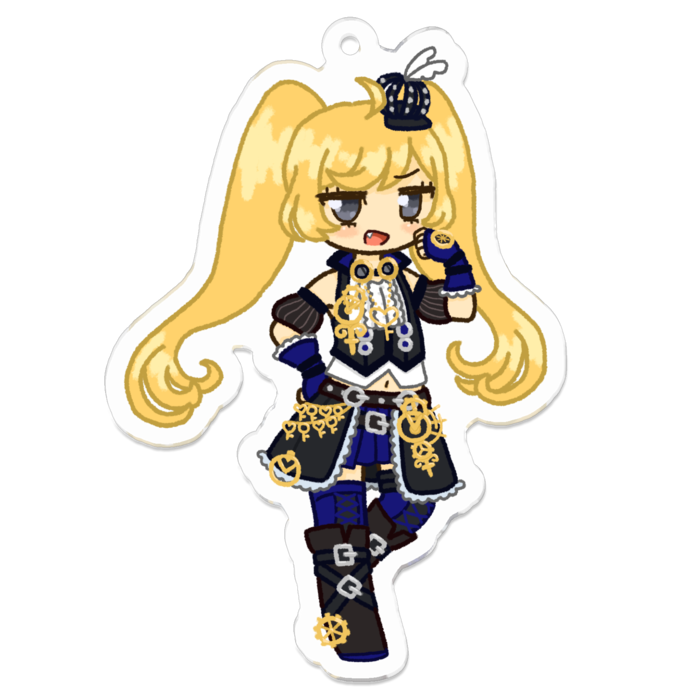 アクリルキーホルダー - 70 x 70 (mm)