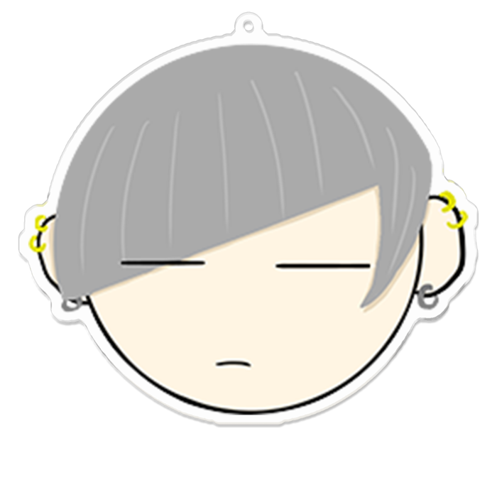 アクリルキーホルダー - 100 x 100 (mm)