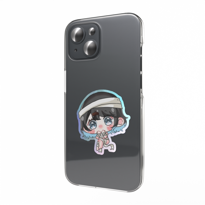 オーロラスマホステッカー - W55 × H91mm 以内
