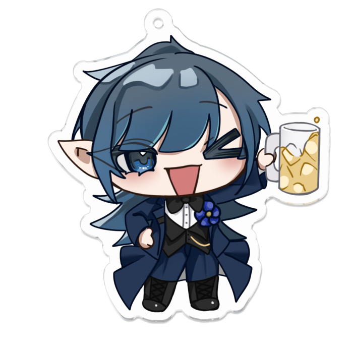 アクリルキーホルダー - 70 x 70 (mm)