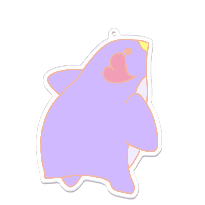 アクリルキーホルダー - 100 x 100 (mm)
