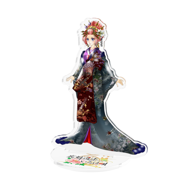 アクリルフィギュア 花魁道中いろは唄 華屋花魁ver 百合 受注生産 ルイ鷹 尾張支部 Booth