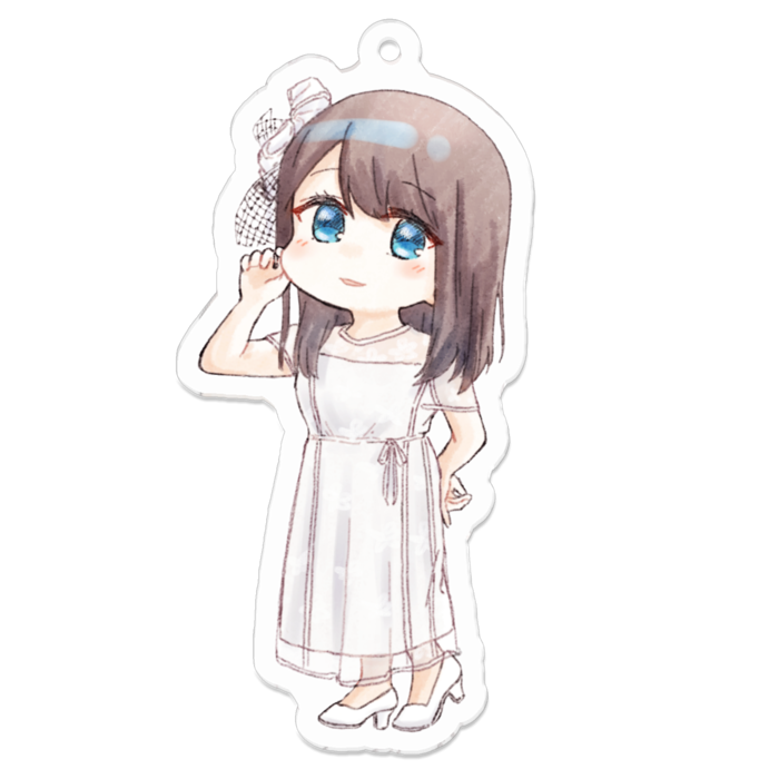 アクリルキーホルダー - 70 x 70 (mm)