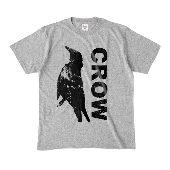 カラーTシャツ - M - 杢グレー (濃色)