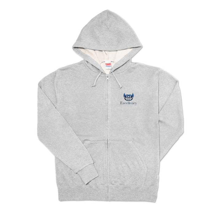 ジップパーカー - L - グレー