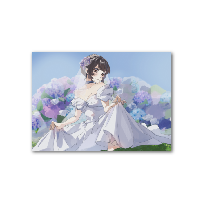 フォト風カード - 横 - 片面