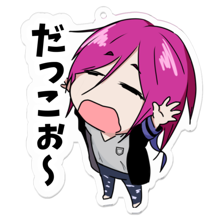 アクリルキーホルダー - 70 x 70 (mm)