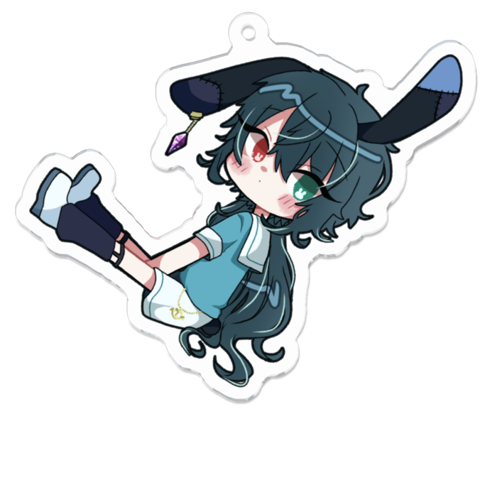 アクリルキーホルダー - 70 x 70 (mm)