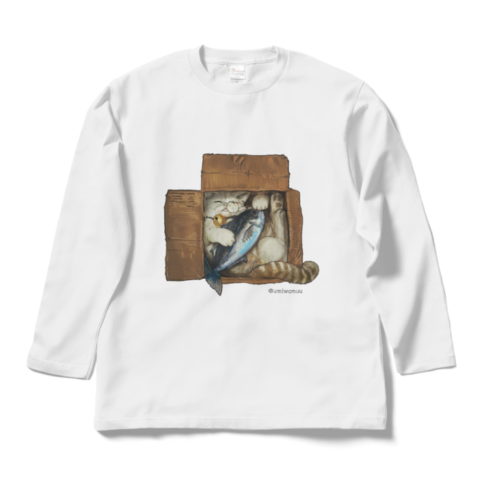 ロングスリーブTシャツ - L - ホワイト