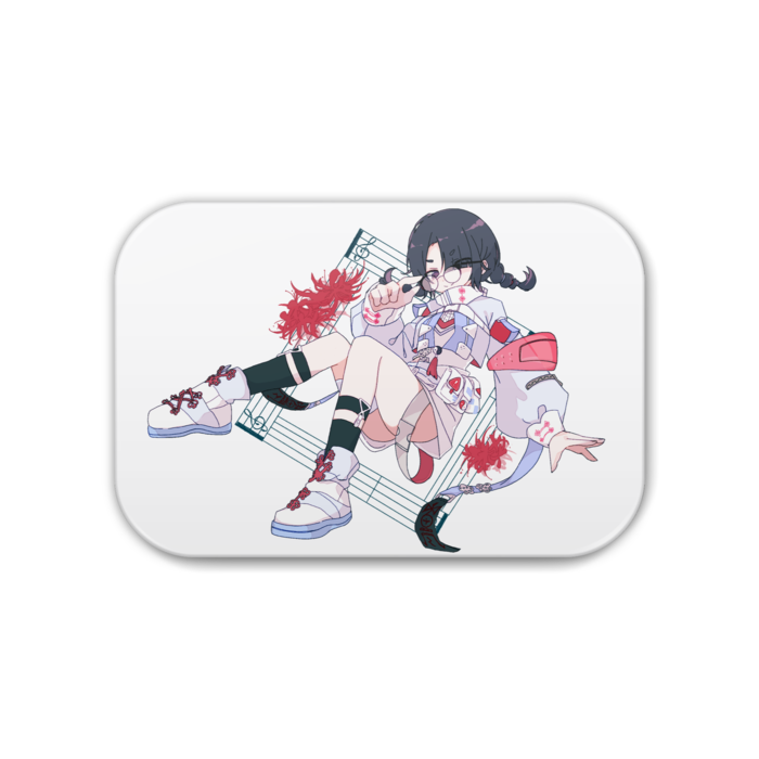 缶バッジ - 角丸 76x51mm