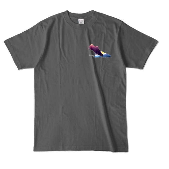 カラーTシャツ - L - チャコール (濃色)｜Colored T-Shirt - L - Charcoal (Dark)