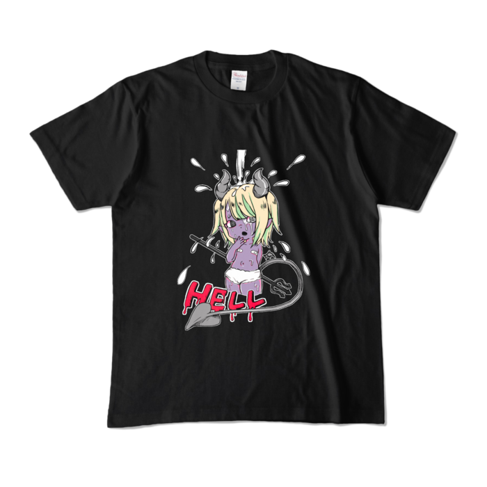 カラーTシャツ - M - ブラック (濃色)