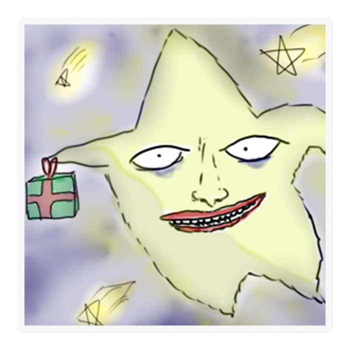 ステッカー - 100 x 100 (mm)