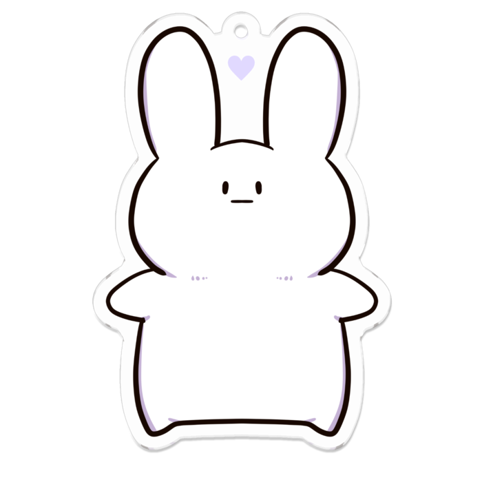 アクリルキーホルダー - 70 x 70 (mm)