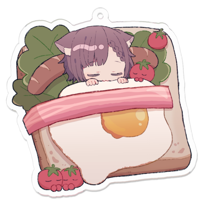 アクリルキーホルダー - 70 x 70 (mm)