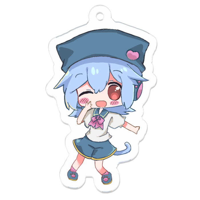アクリルキーホルダー - 50 x 50 (mm)