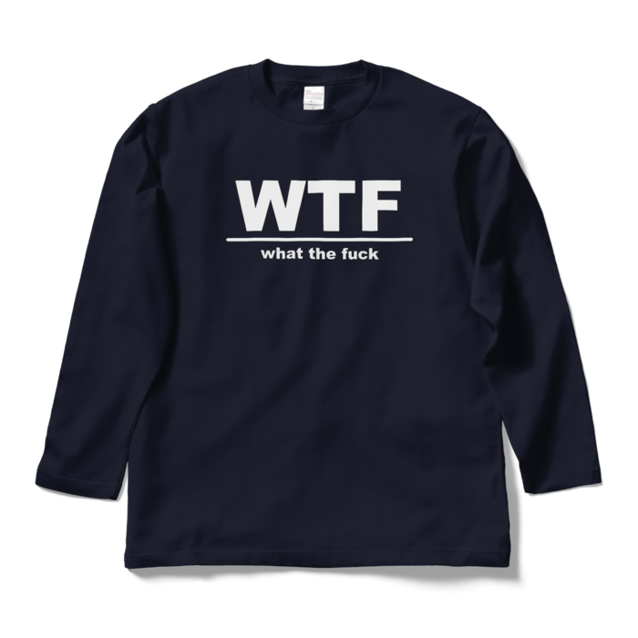 ロングスリーブTシャツ - L - ネイビー