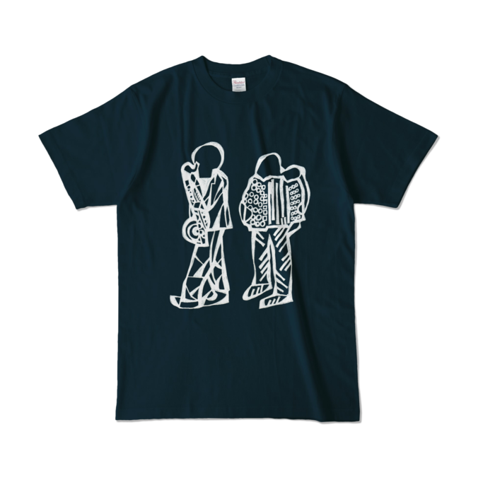 カラーTシャツ - L - ネイビー (濃色)