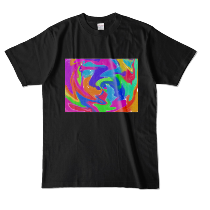 カラーTシャツ - L - ブラック (濃色)