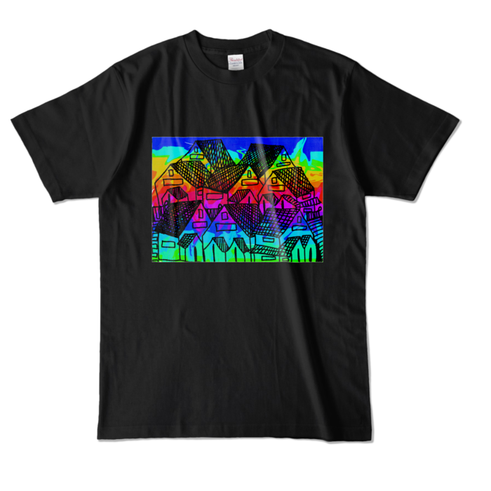 カラーTシャツ - L - ブラック (濃色)