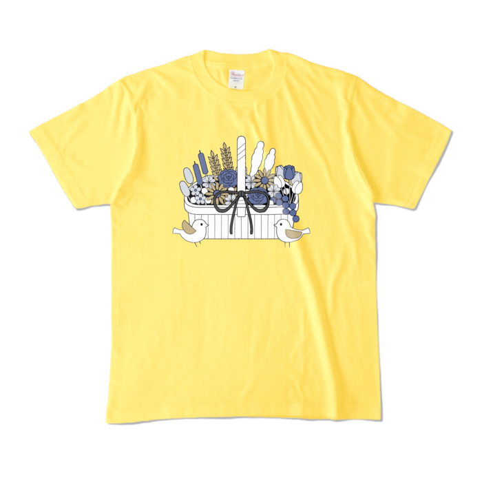 カラーTシャツA　黄色　M