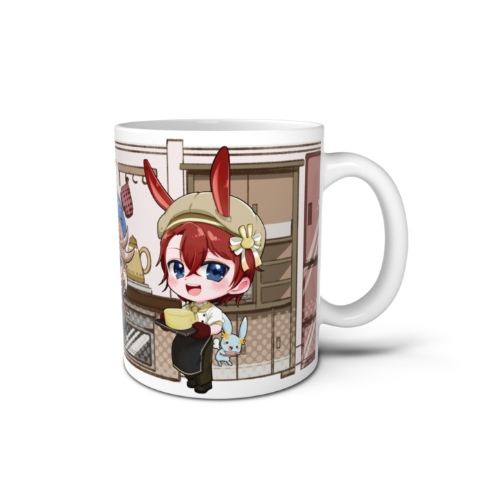 マグカップ - 直径 8 cm / 高さ 9.5 cm