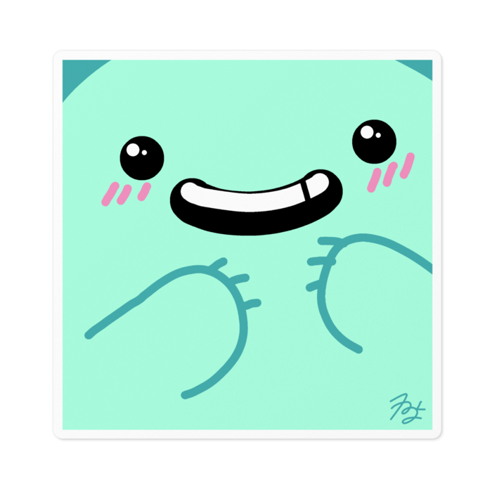 ステッカー - 100 x 100 (mm)