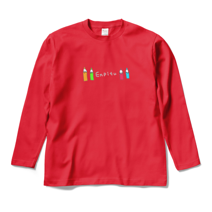 ロングスリーブTシャツ - M - レッド