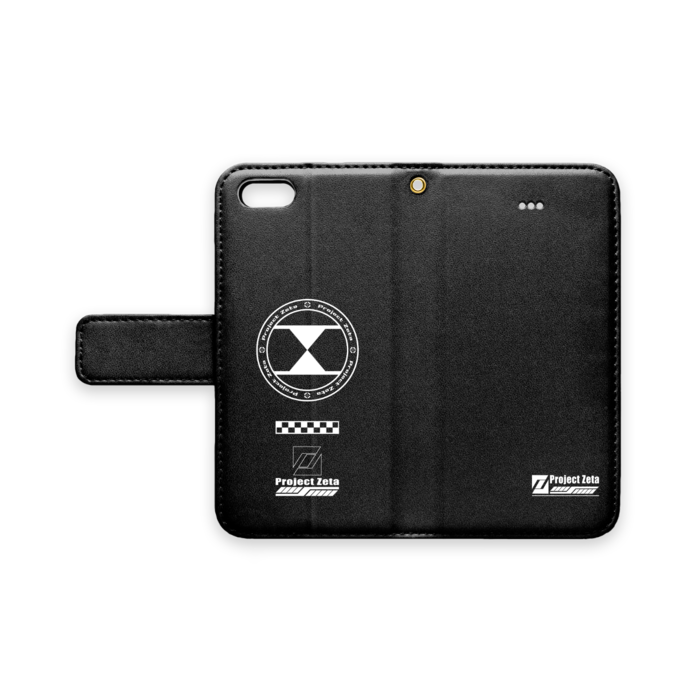 手帳型iPhoneケース - iPhone 5 / 5s / SE - ストラップ穴 あり