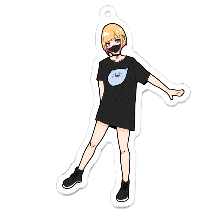 アクリルキーホルダー - 70 x 70 (mm)