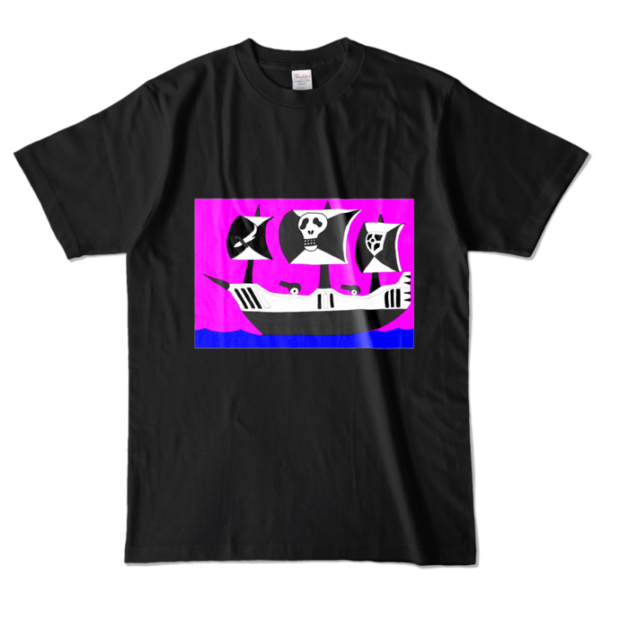 カラーTシャツ - L - ブラック (濃色)