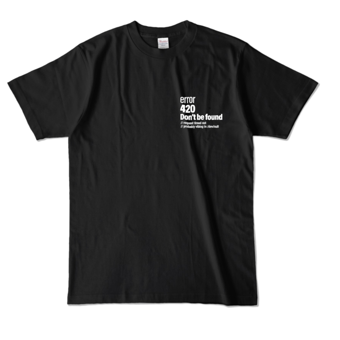 カラーTシャツ - L - ブラック (濃色)