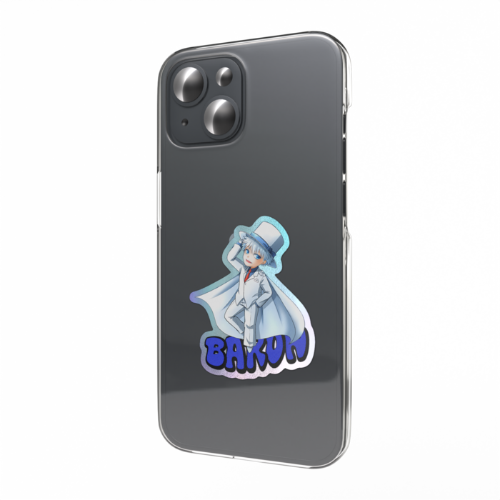 オーロラスマホステッカー - 縦