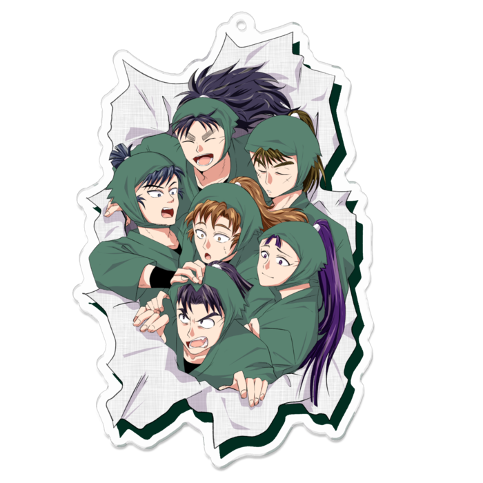 アクリルキーホルダー - 100 x 100 (mm)