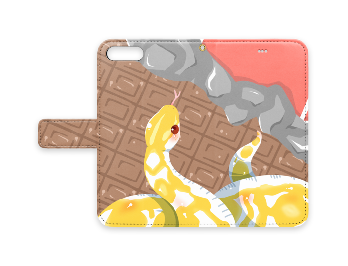 手帳型iPhoneケース - iPhone 7 Plus - ストラップ穴 あり