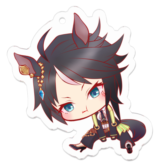 アクリルキーホルダー - 50 x 50 (mm)