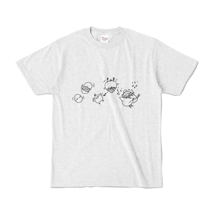 カラーTシャツ - S - アッシュ (淡色)