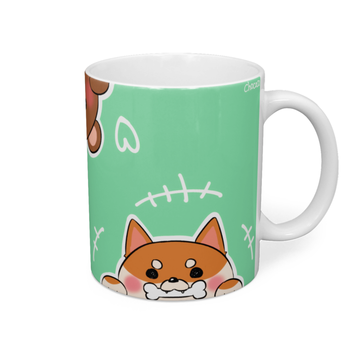 マグカップ - 直径 8 cm / 高さ 9.5 cm