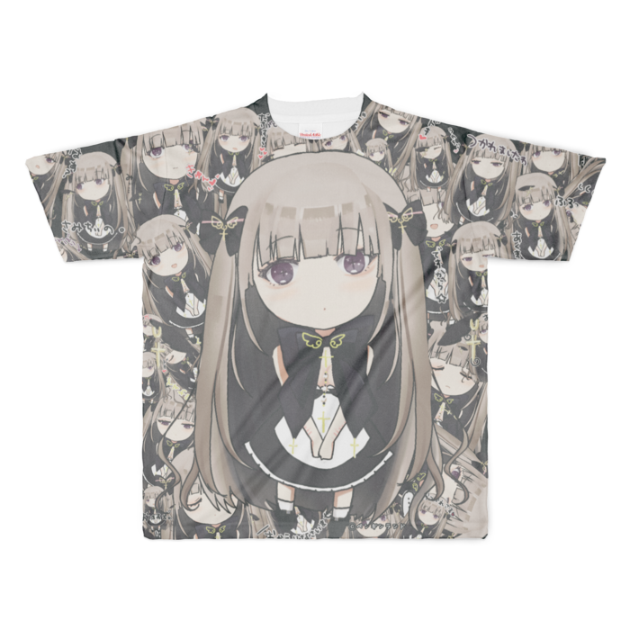 フルグラフィックTシャツ - XL - 両面印刷