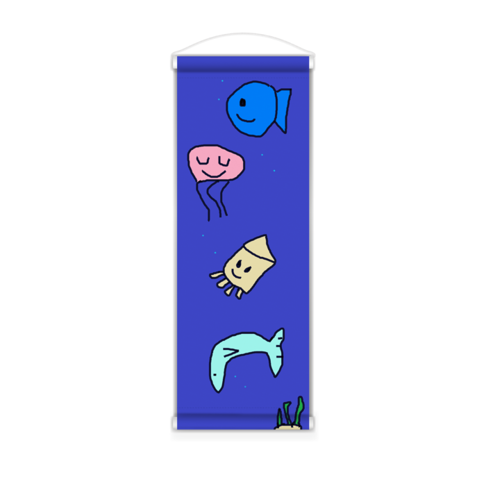 ミニタペストリー - 182x515(mm)