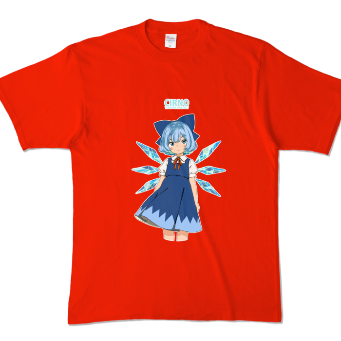 カラーTシャツ - XL - レッド (濃色)