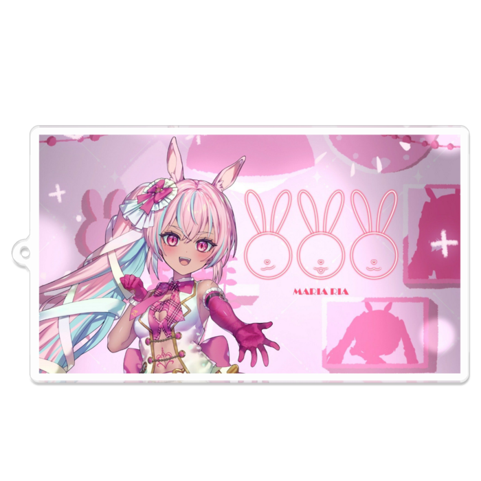 アクリルキーホルダー - 100 x 100 (mm)