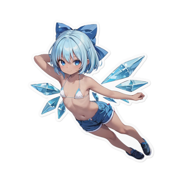 DC東方Projectステッカー チルノ(日焼けver)03 - 2ams-family