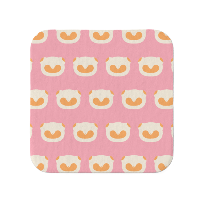 ハンカチ ピンク