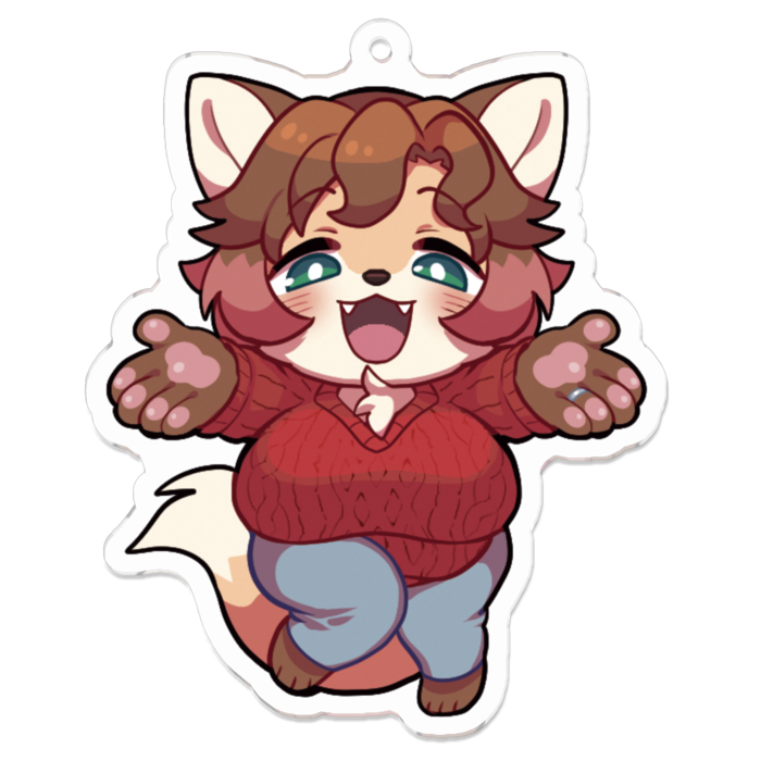 アクリルキーホルダー - 70 x 70 (mm)