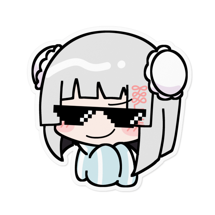 ステッカー - 100 x 100 (mm)