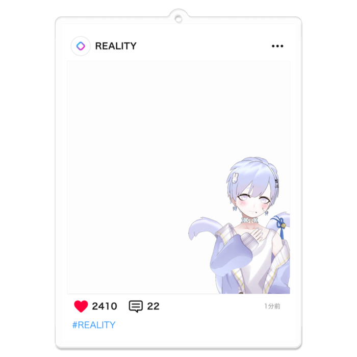 アクリルキーホルダー - 100 x 100 (mm)