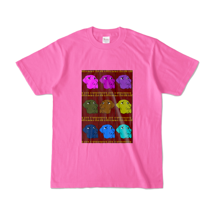 カラーTシャツ - S - ピンク (濃色)