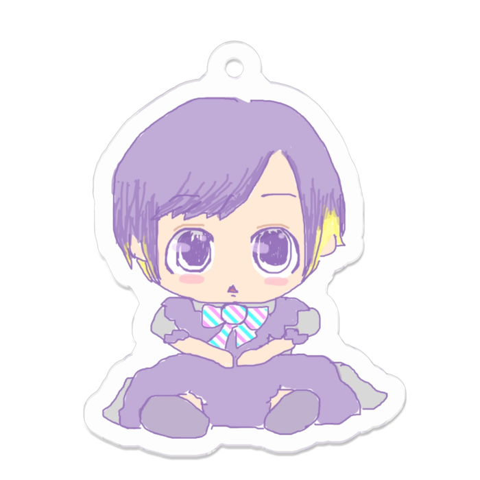 アクリルキーホルダー - 50 x 50 (mm)