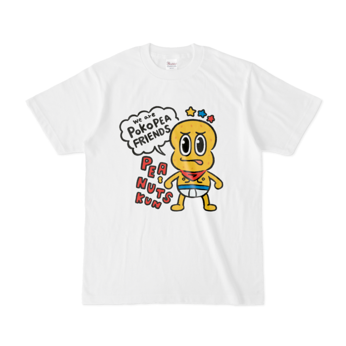 We are POKOPEA FRIENDS Tシャツ【ピーナッツくんver.】